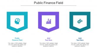 Public Finance Field Ppt Powerpoint Presentation Show Layout Cpb