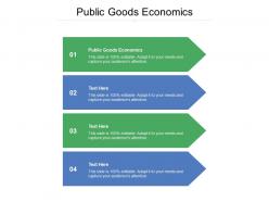 Public goods economics ppt powerpoint presentation inspiration brochure cpb
