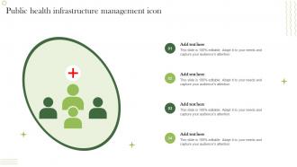 Public Health Infrastructure Management Icon