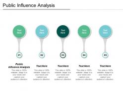 Public influence analysis ppt powerpoint presentation gallery designs download cpb