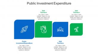 Public Investment Expenditure Ppt Powerpoint Presentation Layouts Examples Cpb