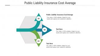 Public liability insurance cost average ppt powerpoint presentation professional microsoft cpb