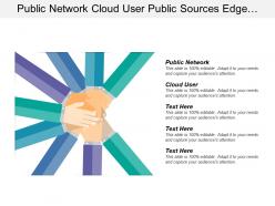 Public network cloud user public sources edge services
