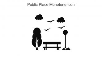Public Place Monotone Icon In Powerpoint Pptx Png And Editable Eps Format