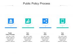 Public policy process ppt powerpoint presentation outline guidelines cpb