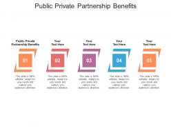 Public private partnership benefits ppt powerpoint presentation slides graphics design cpb