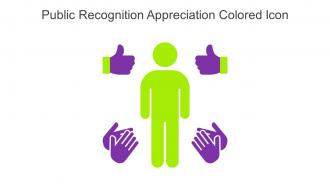 Public Recognition Appreciation Colored Icon In Powerpoint Pptx Png And Editable Eps Format