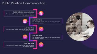 Public Relation Communication In Powerpoint And Google Slides Cpb