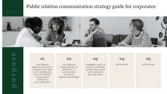 Public Relation Communication Strategy Guide For Corporates Public Relation Communication