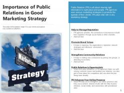 Public Relation Importance Marketing Strategy Awareness Through Techniques