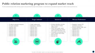 Public Relation Marketing Beginners Guide To Successfully Launch Security Token BCT SS V