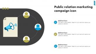 Public Relation Marketing Campaign Icon