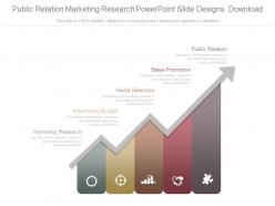 Public relation marketing research powerpoint slide designs download