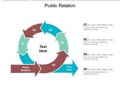 Public relation ppt powerpoint presentation summary vector cpb
