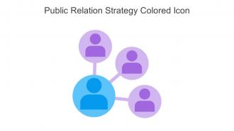 Public Relation Strategy Colored Icon In Powerpoint Pptx Png And Editable Eps Format
