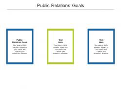 Public relations goals ppt powerpoint presentation file graphics design cpb