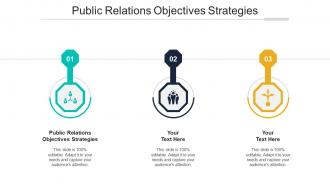Public Relations Objectives Strategies Ppt Powerpoint Presentation Pictures Graphics Cpb