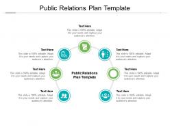 Public relations plan template ppt powerpoint presentation outline cpb