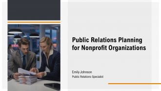 Public Relations Planning For Nonprofit Organizations PPT Presentation AT