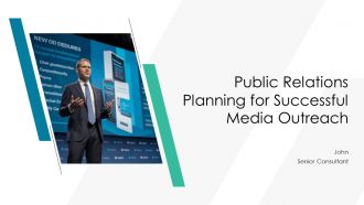 Public Relations Planning For Successful Media Outreach PPT Template AT
