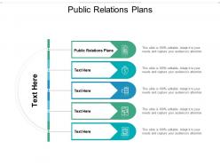 Public relations plans ppt powerpoint presentation slides files cpb
