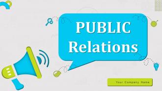 Public Relations Powerpoint Presentation Slides Strategy CD V