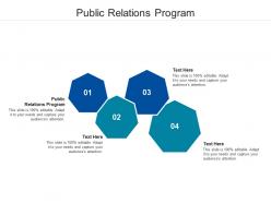 Public relations program ppt powerpoint presentation infographic template inspiration cpb
