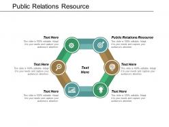 Public relations resource ppt powerpoint presentation inspiration shapes cpb