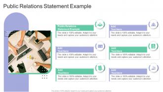 Public Relations Statement Example In Powerpoint And Google Slides Cpb