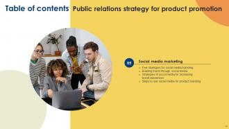 Public Relations Strategy For Product Promotion Powerpoint Presentation Slides MKT CD V Researched Professional