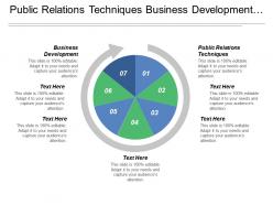 Public relations techniques business development employee strategies information technology