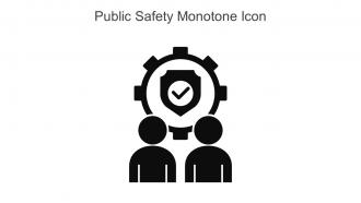 Public Safety Monotone Icon In Powerpoint Pptx Png And Editable Eps Format