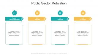 Public Sector Motivation In Powerpoint And Google Slides Cpb
