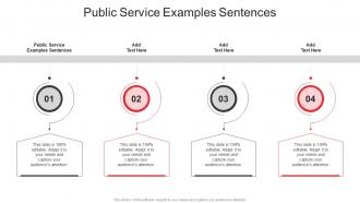 Public Service Examples Sentences In Powerpoint And Google Slides Cpb