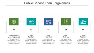 Public service loan forgiveness ppt powerpoint presentation styles template cpb