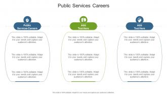 Public Services Careers In Powerpoint And Google Slides Cpb