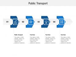 Public transport ppt powerpoint presentation icon graphic images cpb
