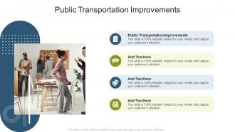 Public Transportation Improvements In Powerpoint And Google Slides Cpb