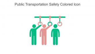 Public Transportation Safety Colored Icon In Powerpoint Pptx Png And Editable Eps Format