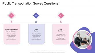 Public Transportation Survey Questions In Powerpoint And Google Slides Cpb