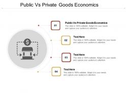 Public vs private goods economics ppt powerpoint presentation styles display cpb