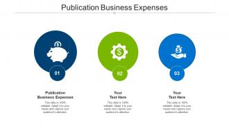 Publication business expenses ppt powerpoint presentation portfolio maker cpb
