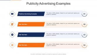 Publicity Advertising Examples In Powerpoint And Google Slides Cpb
