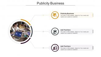 Publicity Business In Powerpoint And Google Slides Cpb