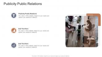 Publicity Public Relations In Powerpoint And Google Slides Cpb