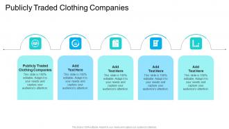 Publicly Traded Clothing Companies In Powerpoint And Google Slides Cpb