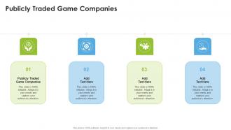 Publicly Traded Game Companies In Powerpoint And Google Slides Cpb