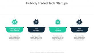 Publicly Traded Tech Startups In Powerpoint And Google Slides Cpb