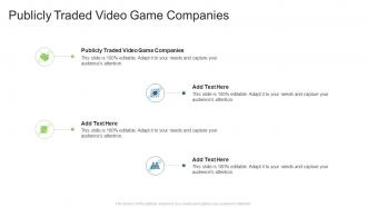 Publicly Traded Video Game Companies In Powerpoint And Google Slides Cpb