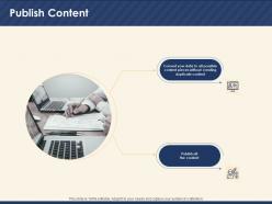 Publish content creating duplicate ppt powerpoint presentation visual aids summary